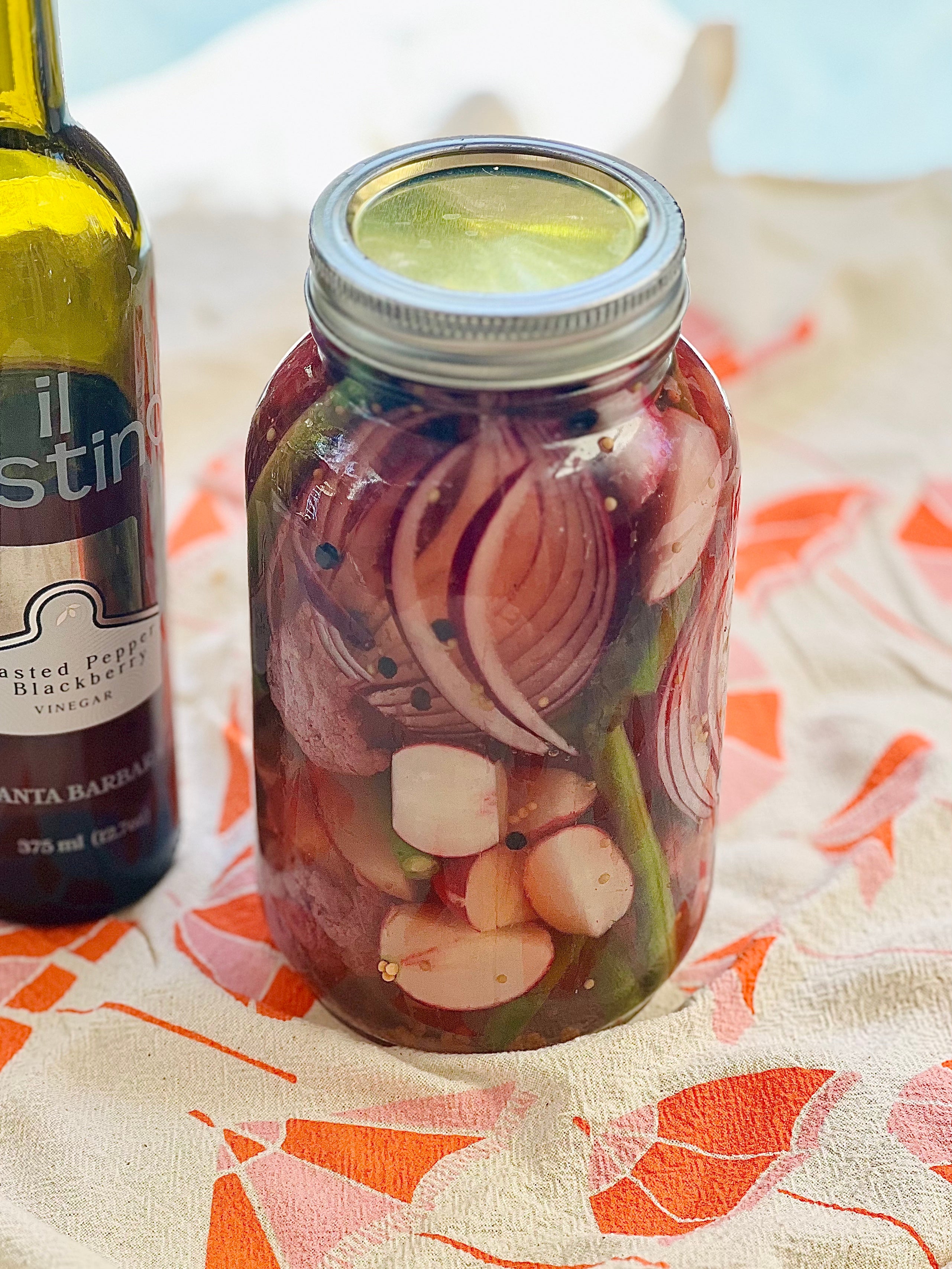 Quick Picnic Pickles