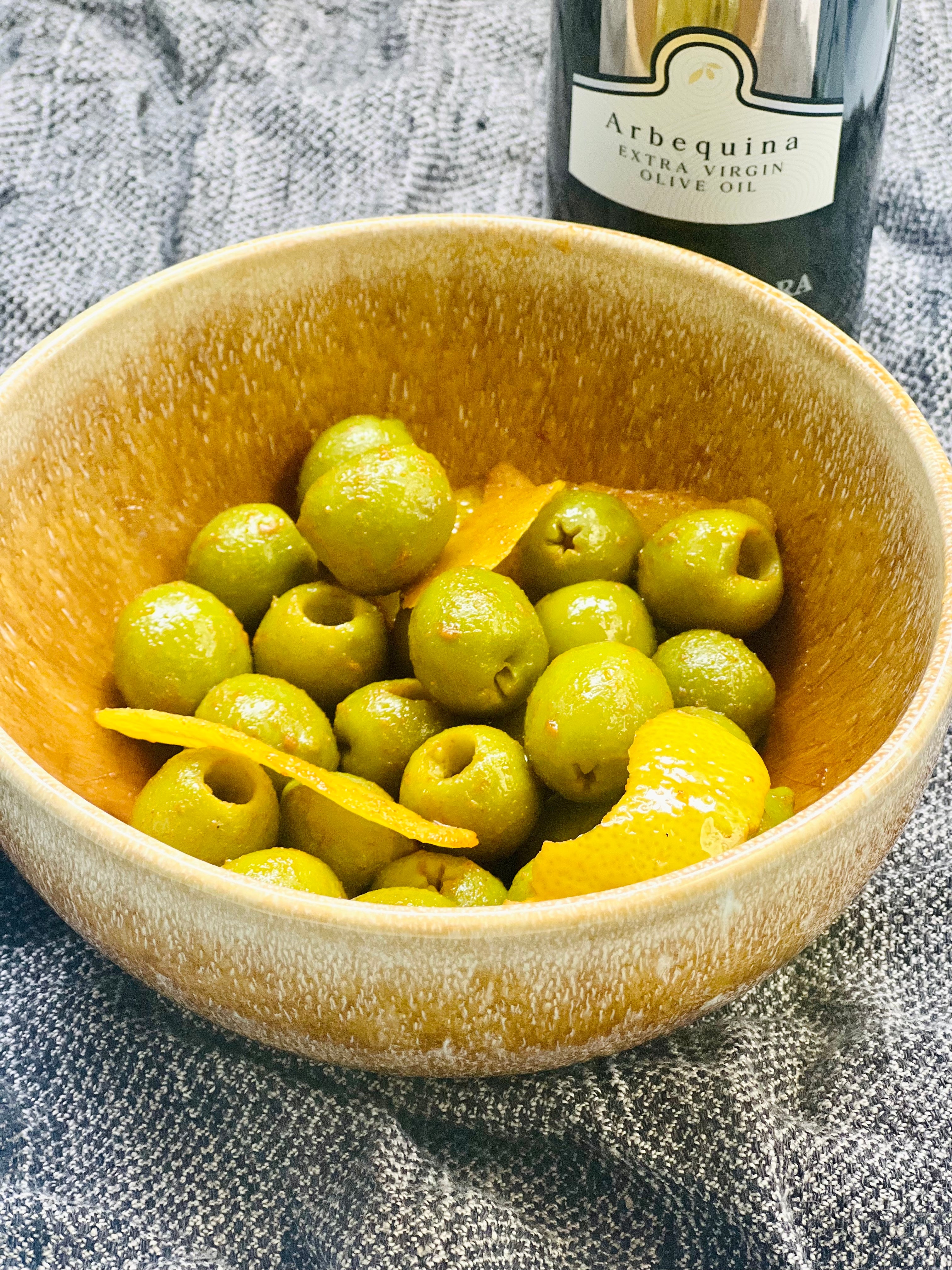 Warm Spiced Olives