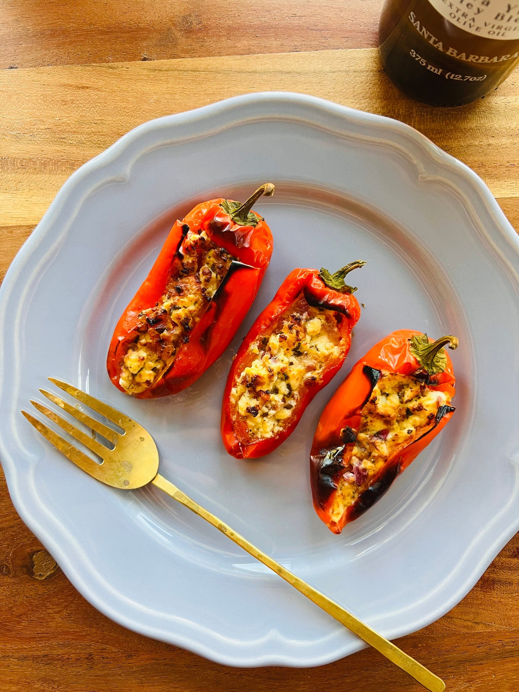 Feta Stuffed Peppers