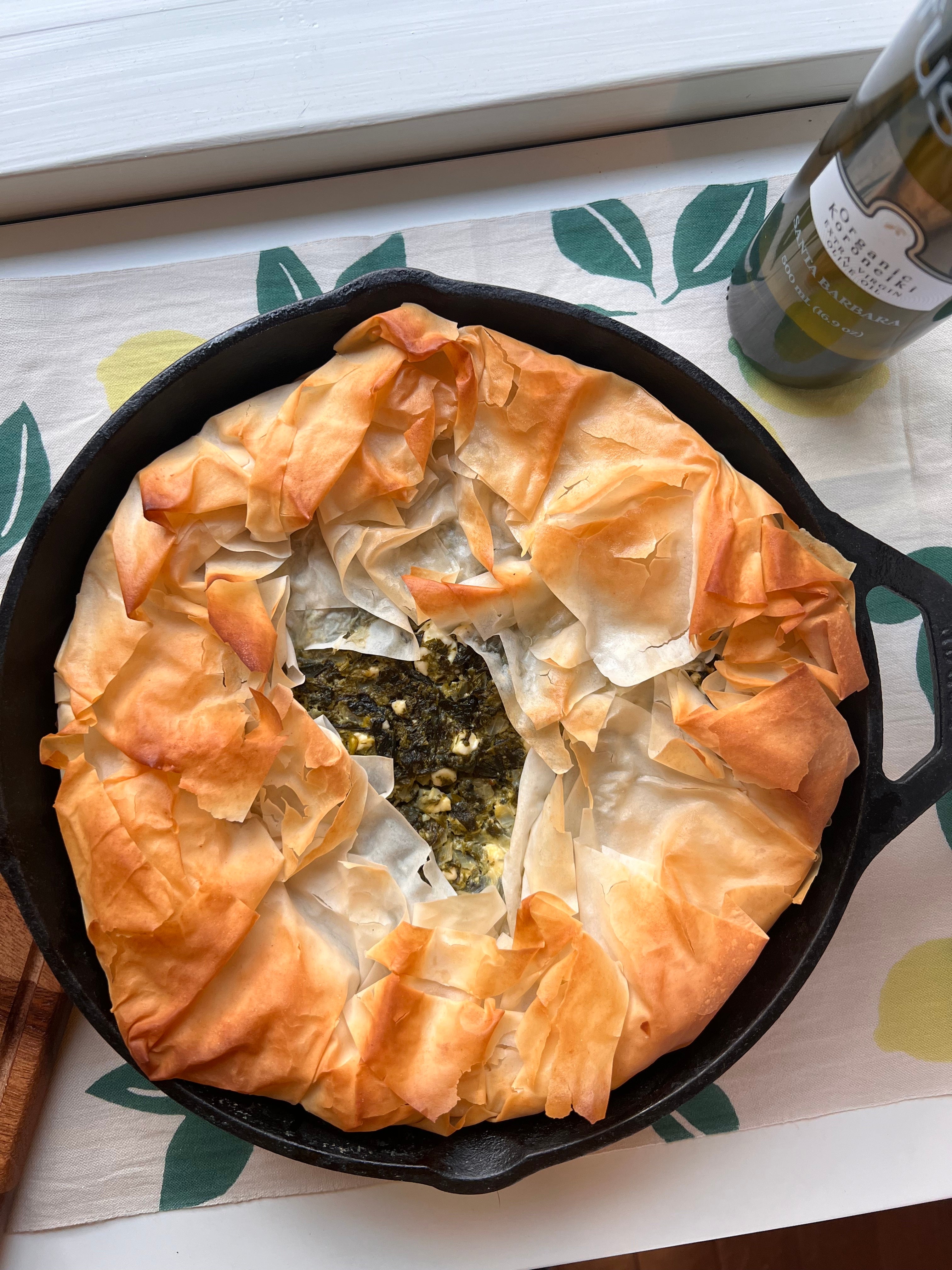 Skillet Spanakopita