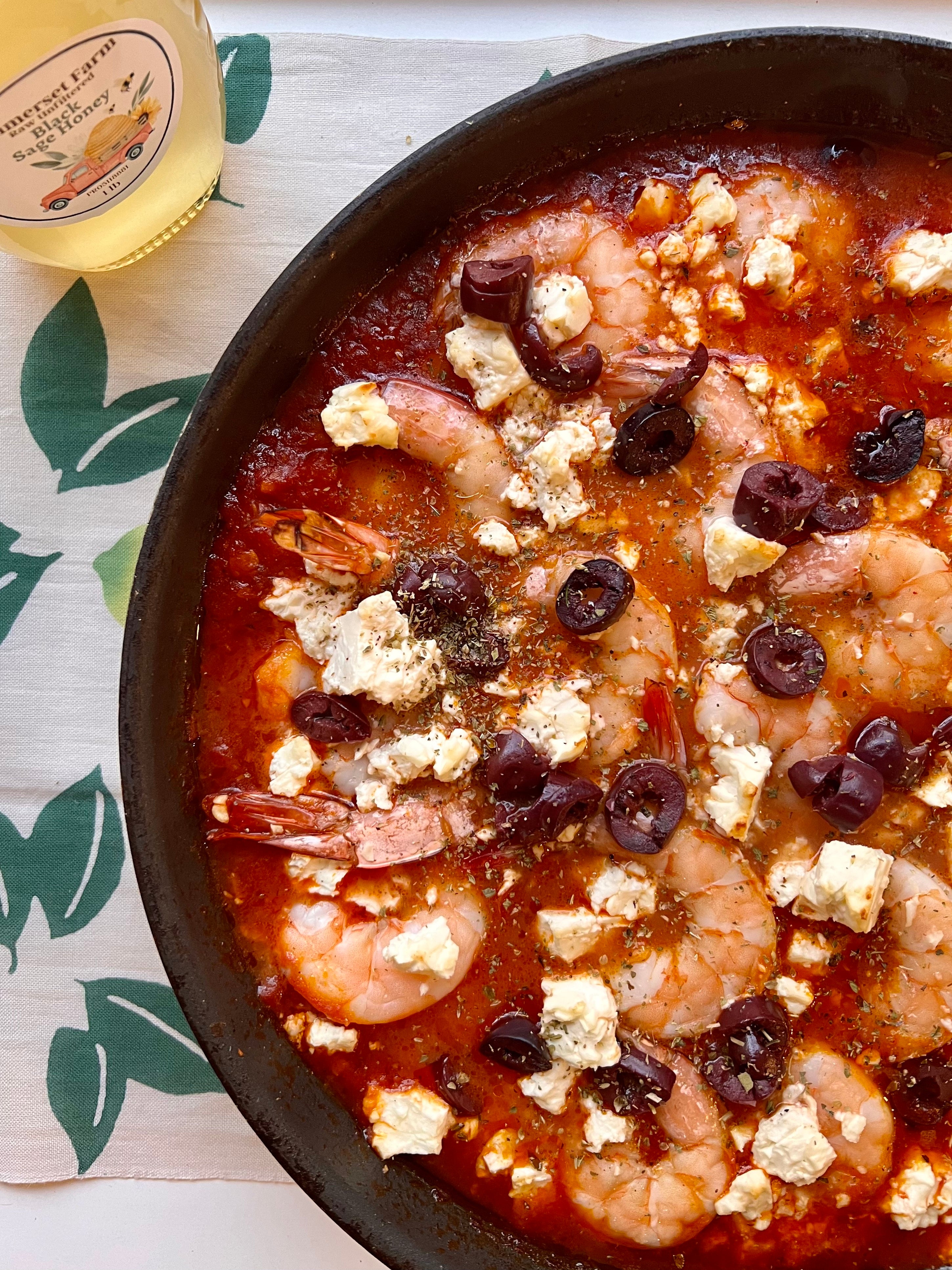 Shrimp Saganaki