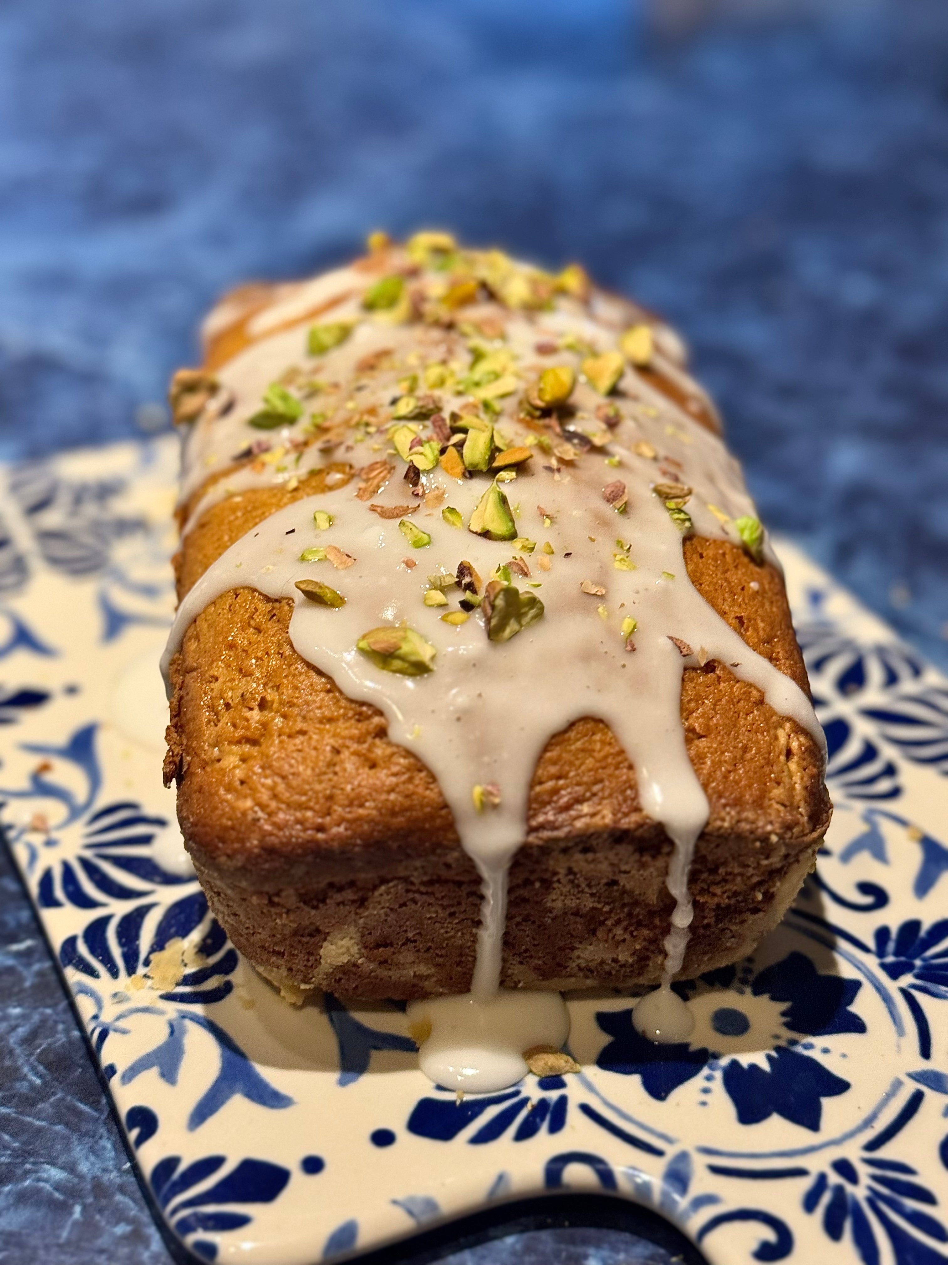 Pistachio and Lemon Olive Oil Cake