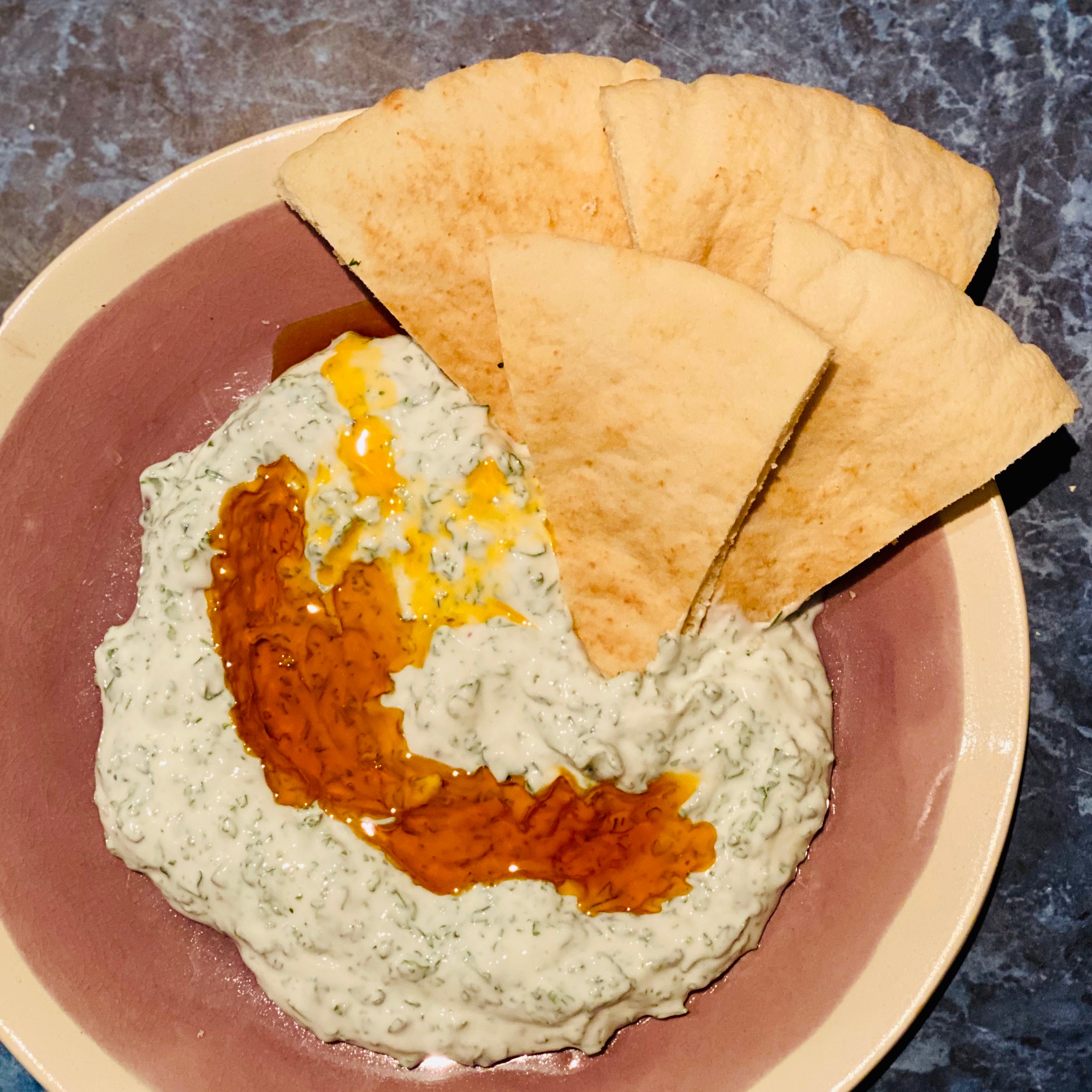 Harissa-Yogurt Dip