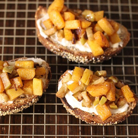 Butternut Squash Bruschetta Canape