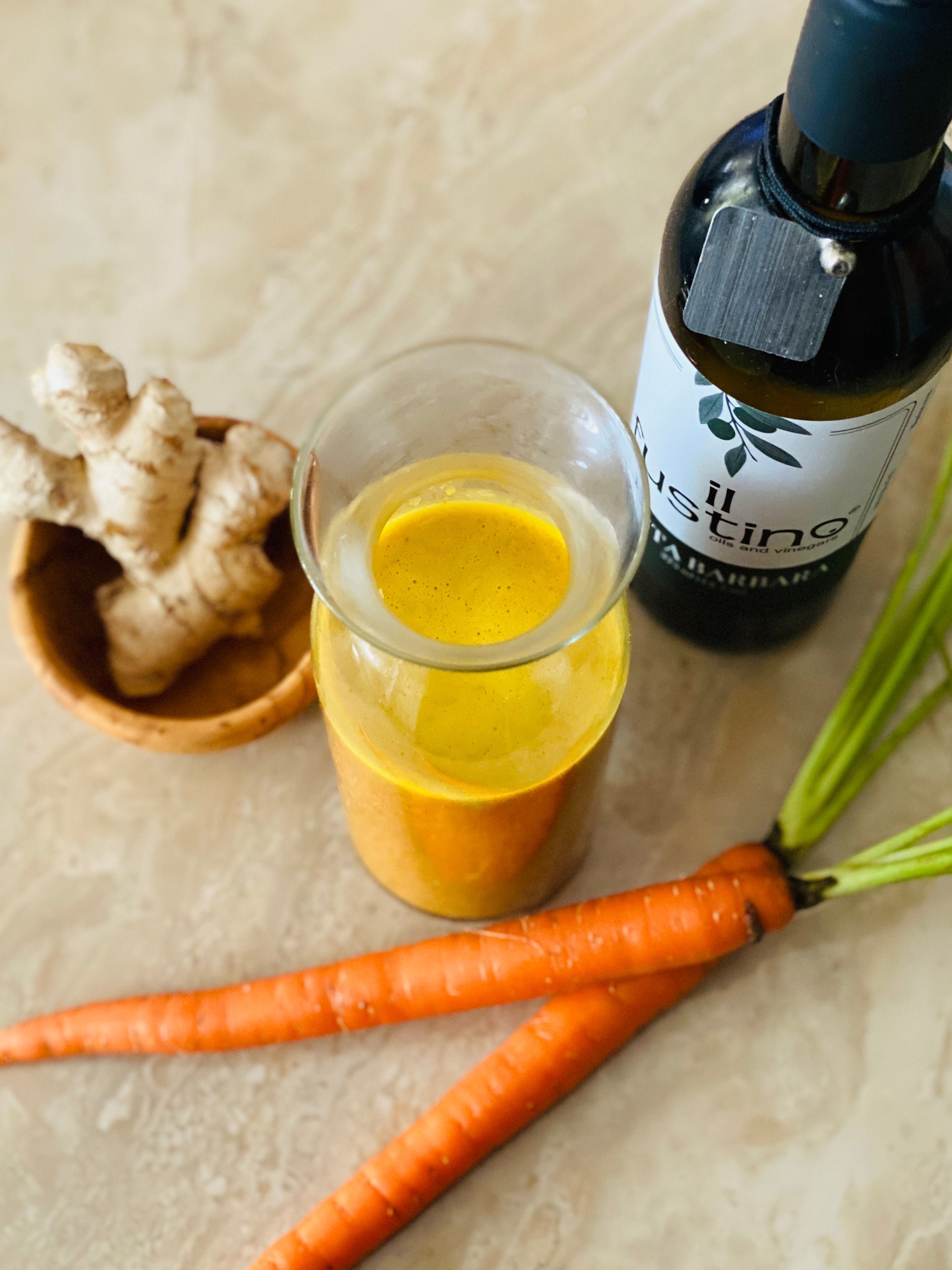 Carrot Ginger Salad Dressing