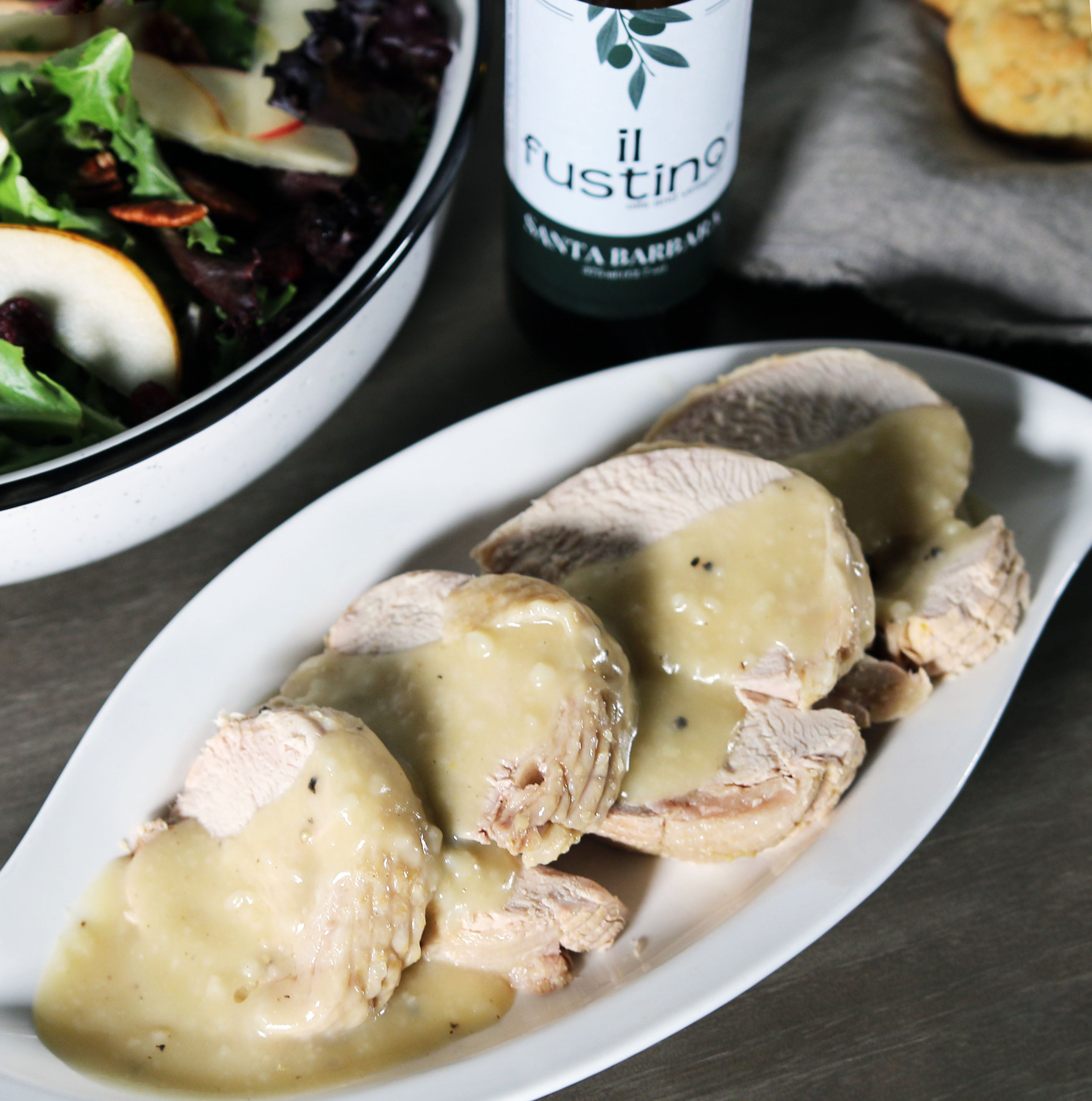 Poached Turkey Breast