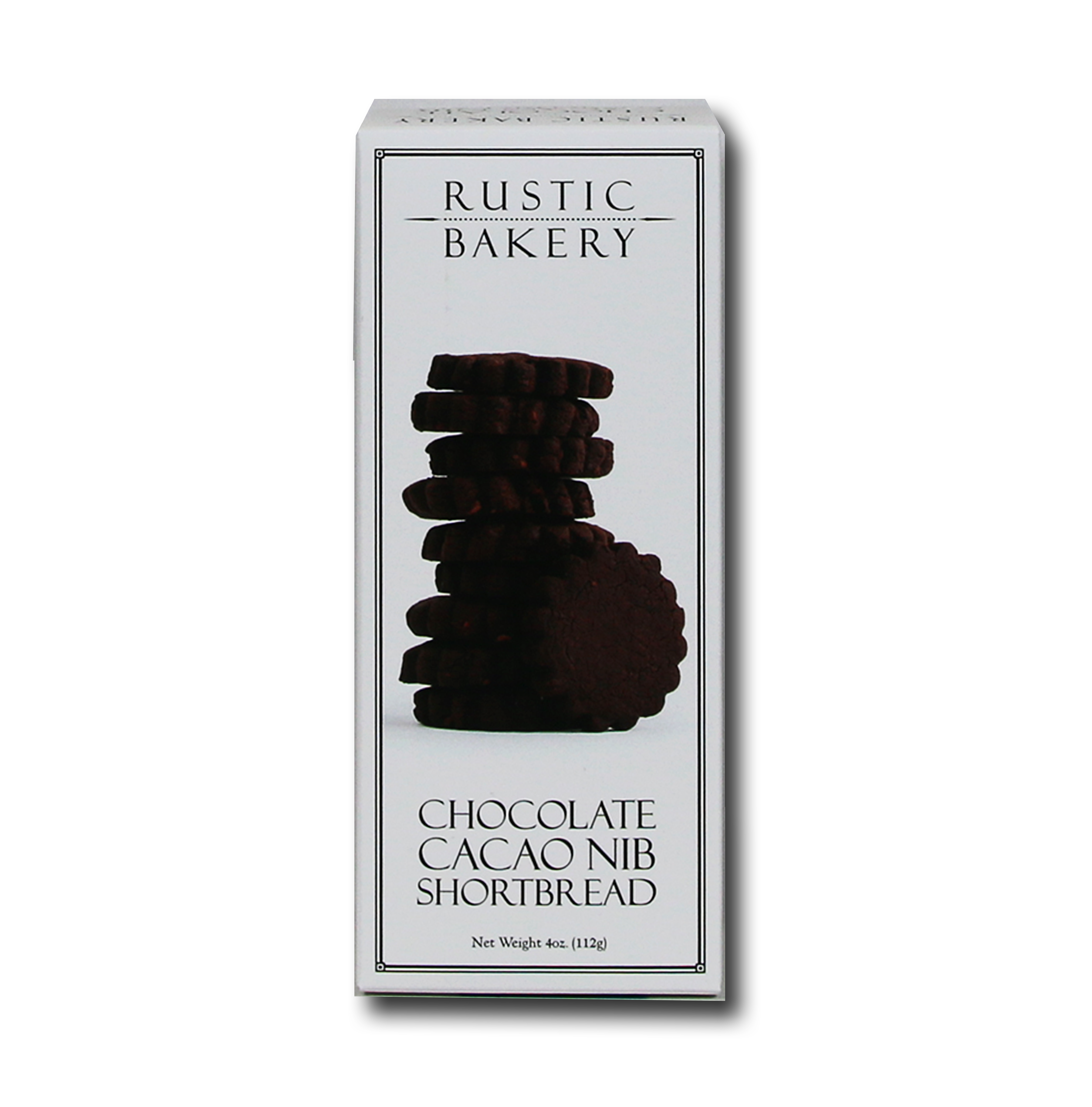 Chocolate Cacao Nib Shortbread