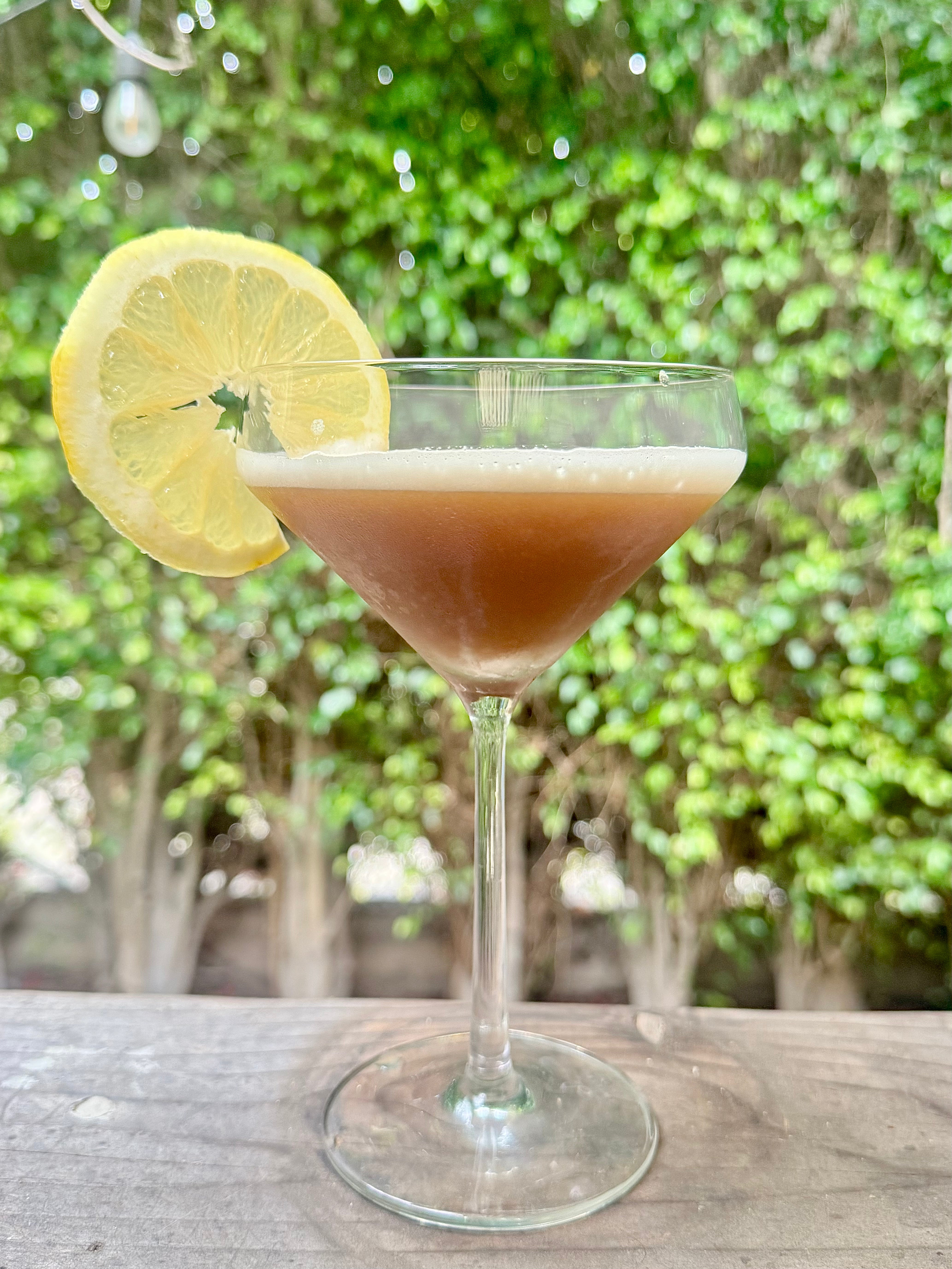 Fig Gin Fizz Cocktail