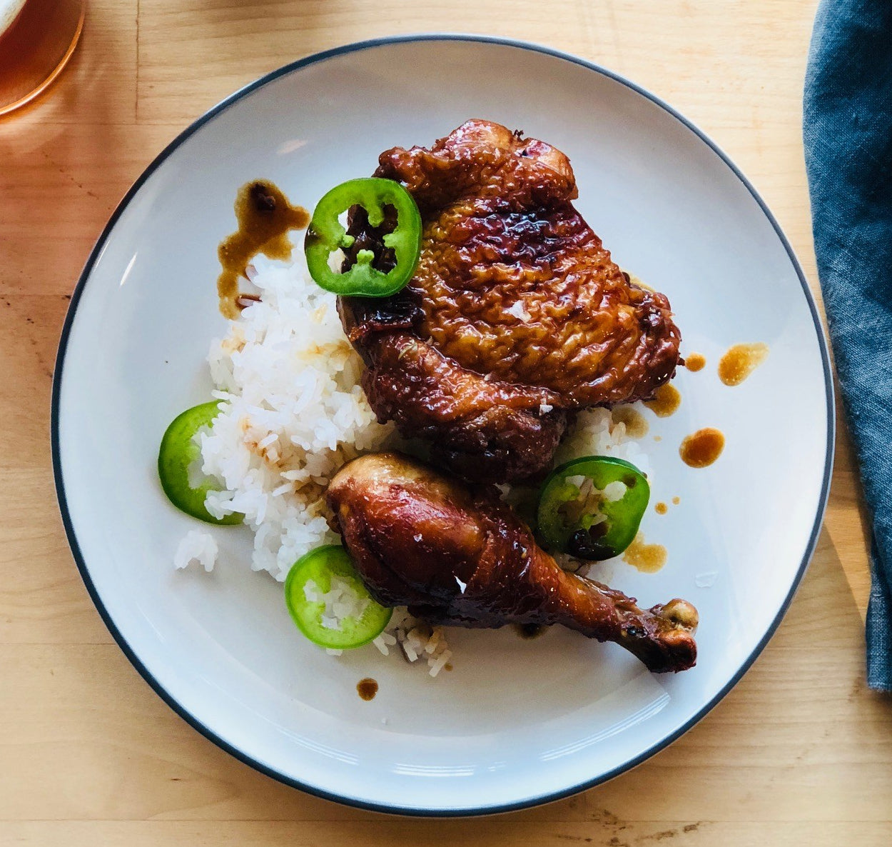 Chicken Adobo with Ancho Vinegar