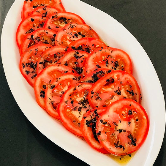 Tomatoes in Fennel-Infused Chipotle Olive Oil