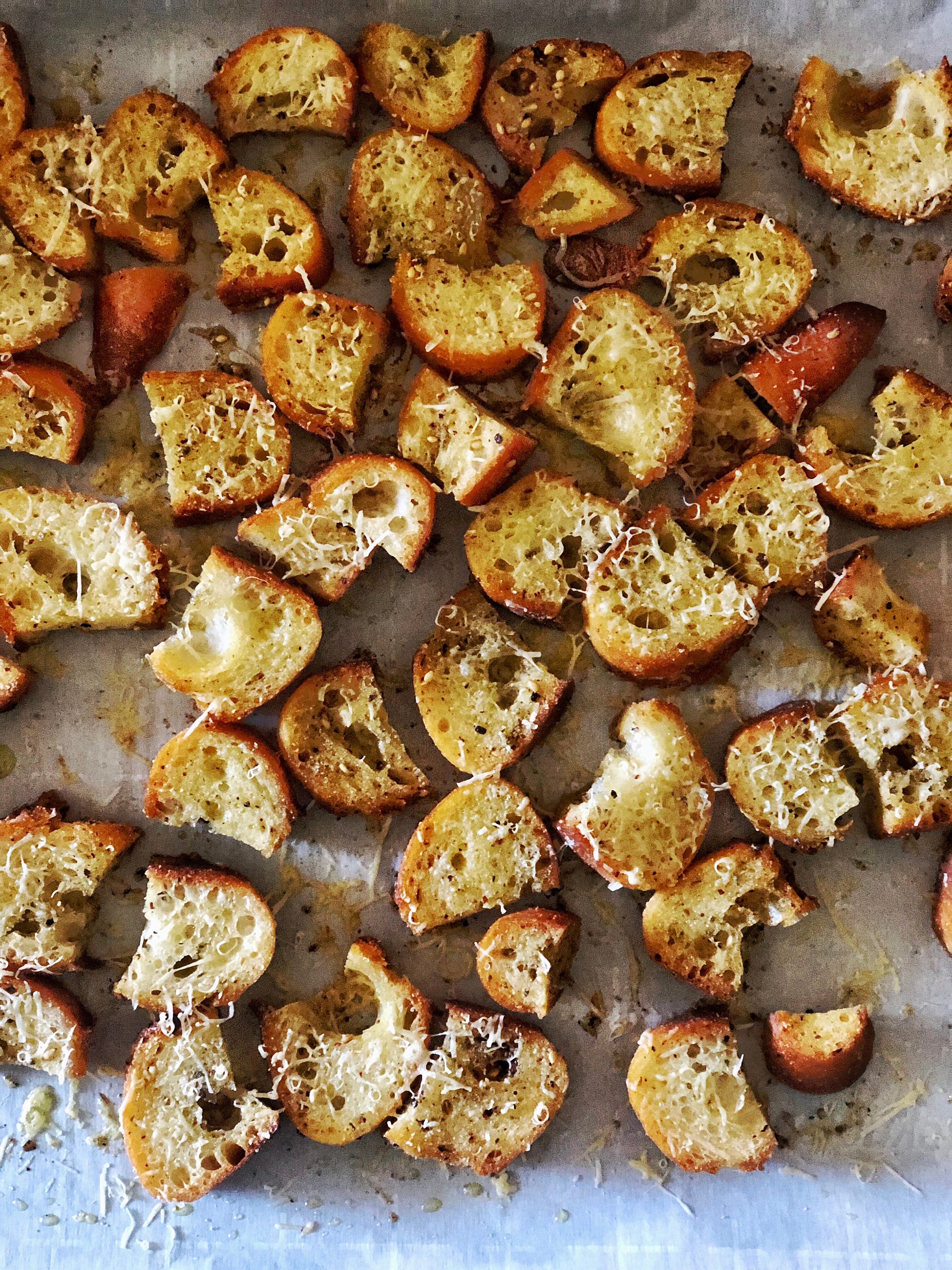 Herb-Crusted Croutons