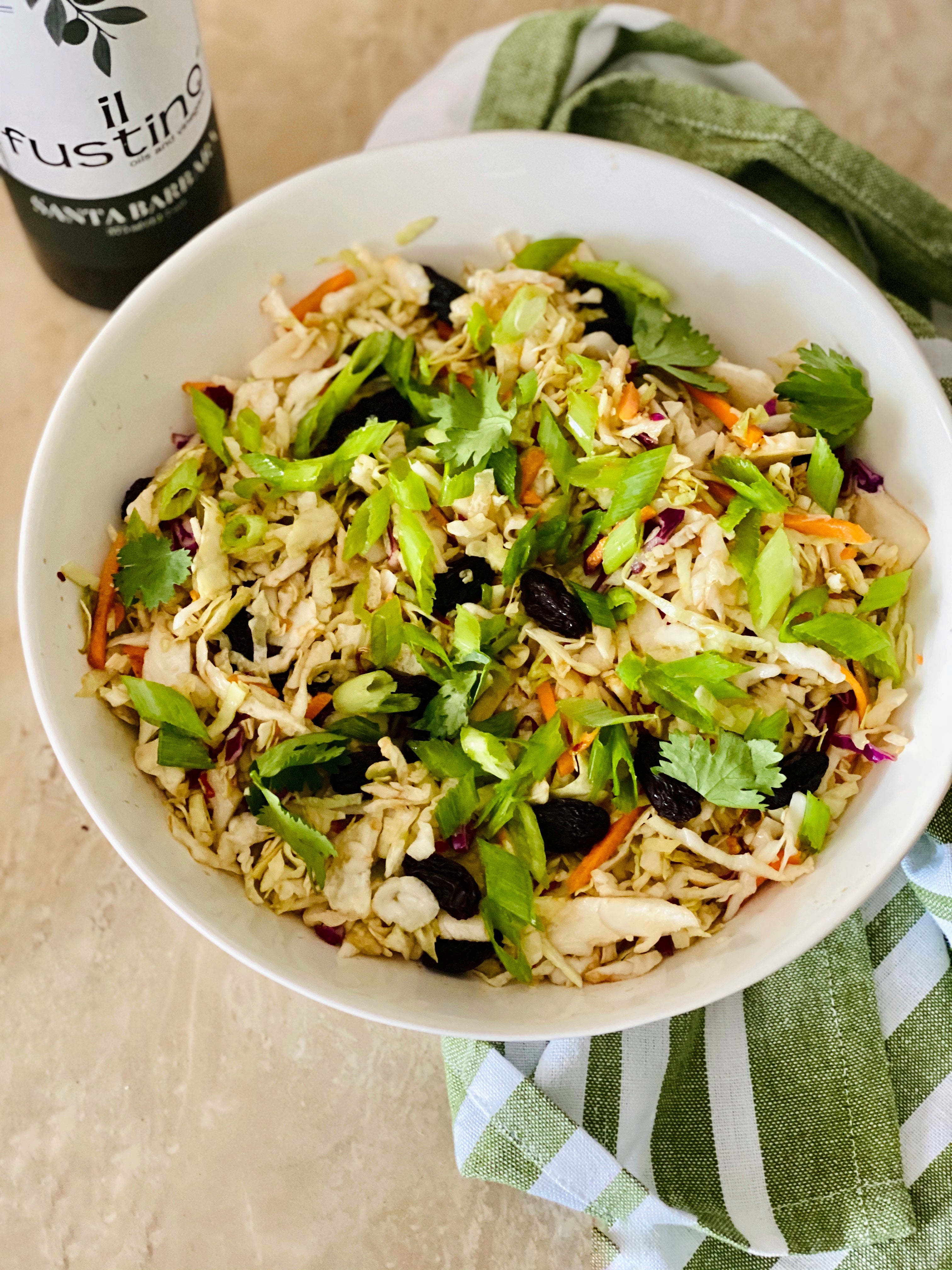 Spicy Kaffir Lime Slaw