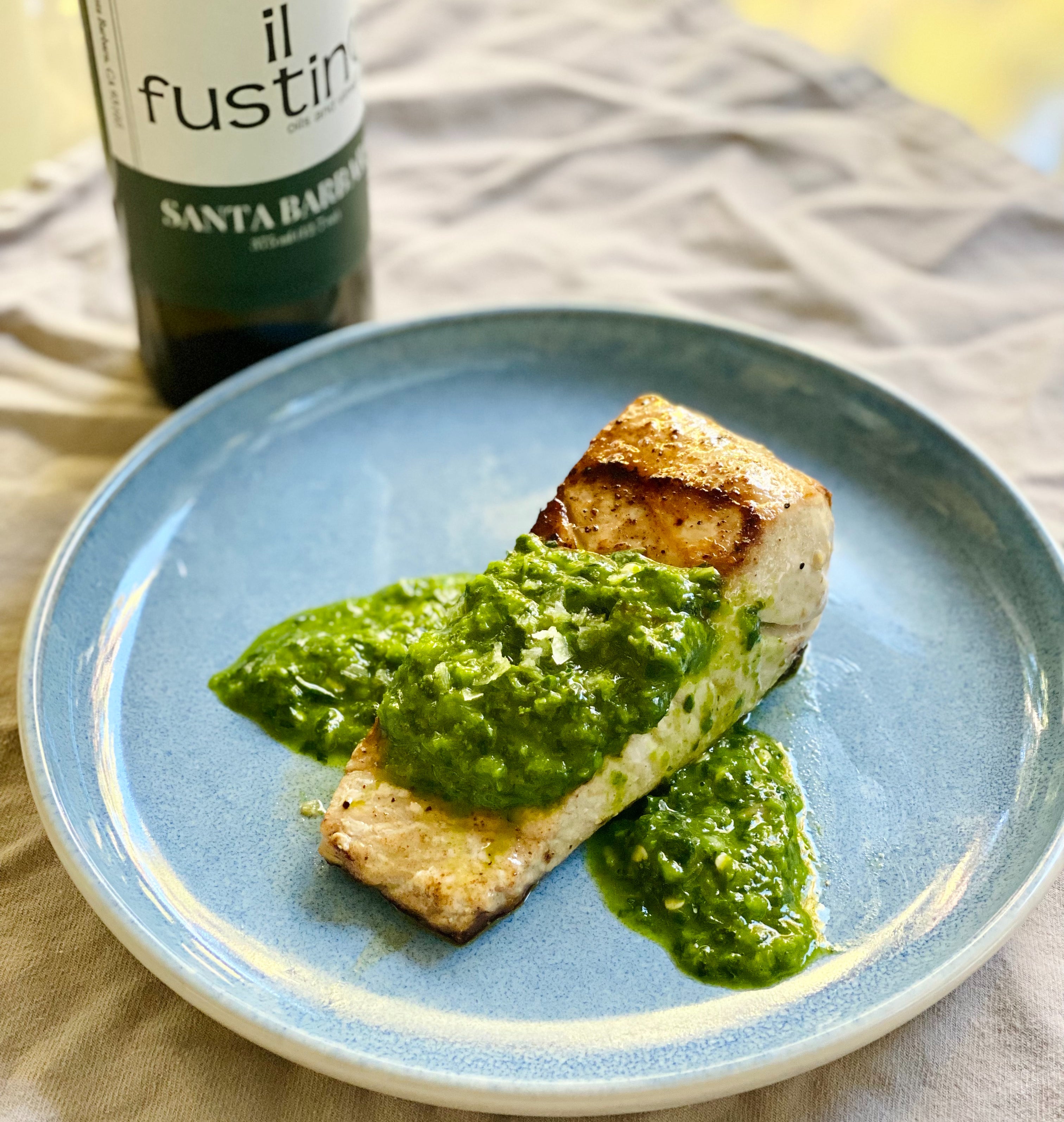 Yellowtail with Chimichurri