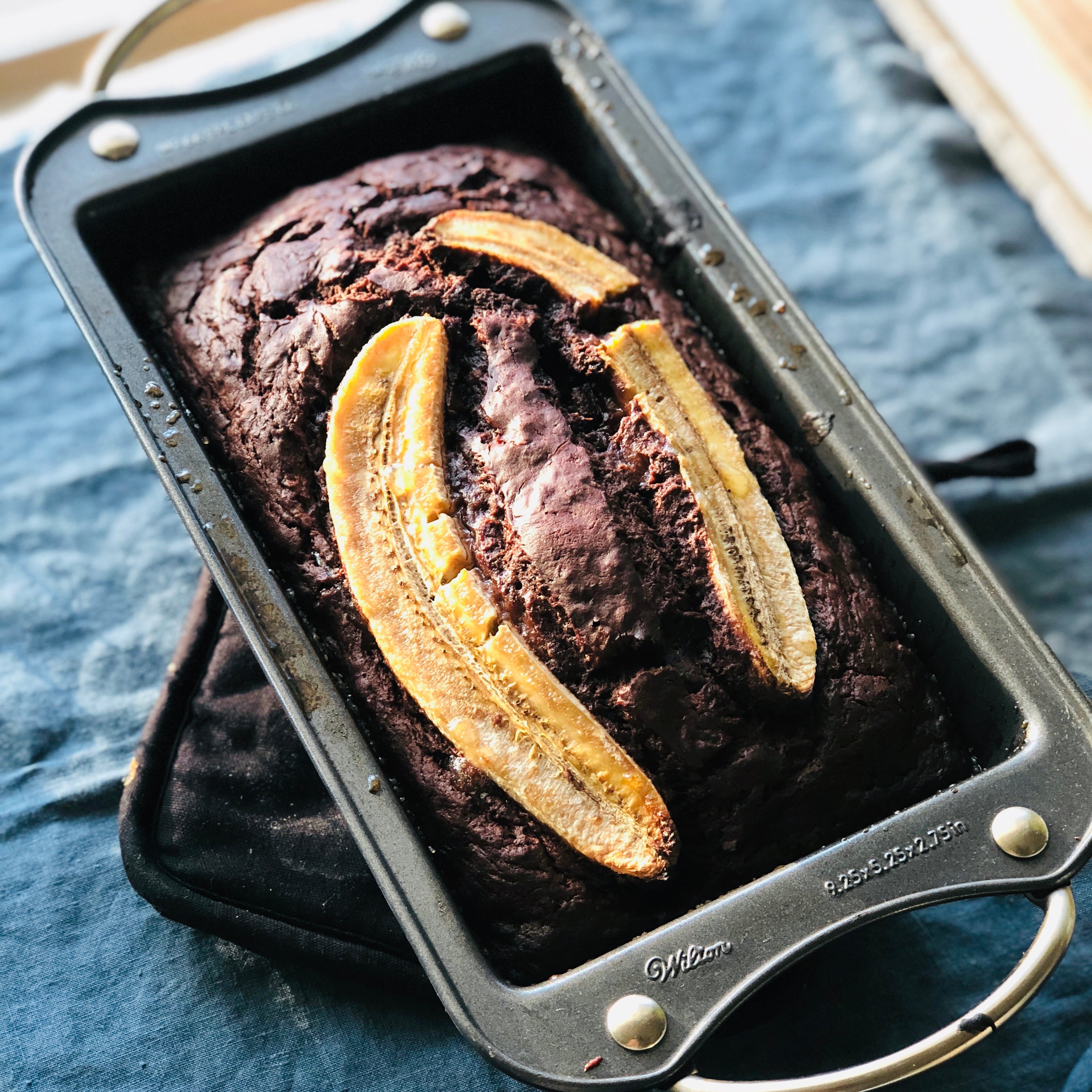 Cocoa Banana Bread