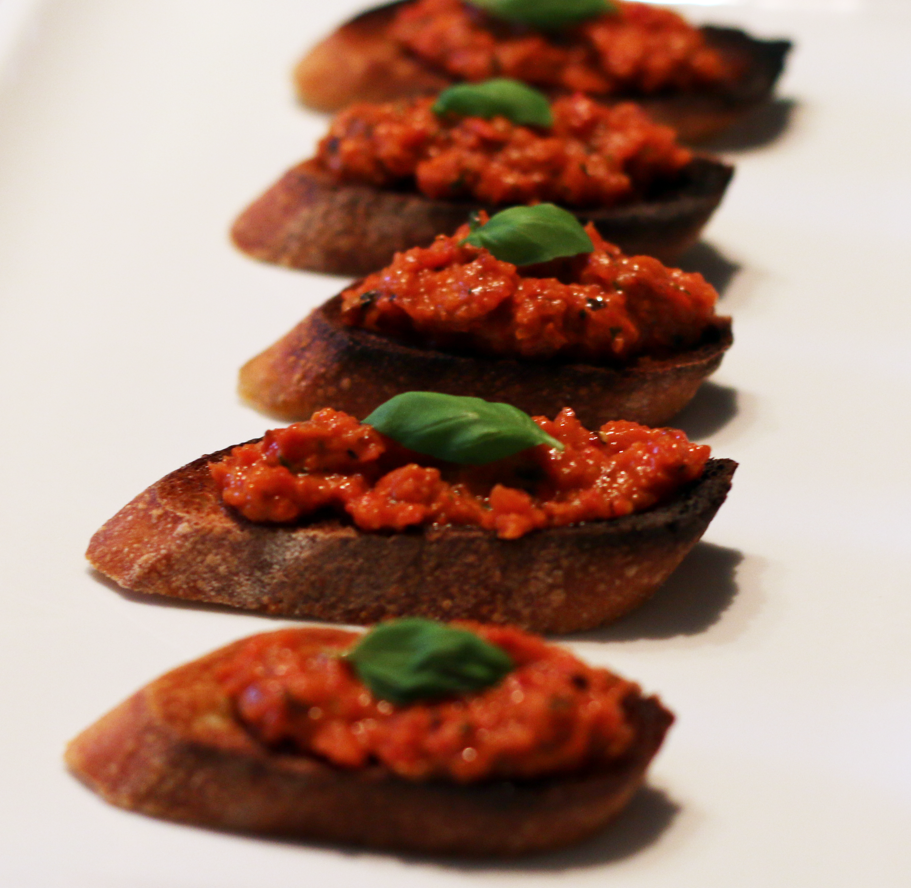 Charred Red Pepper & Basil Spread