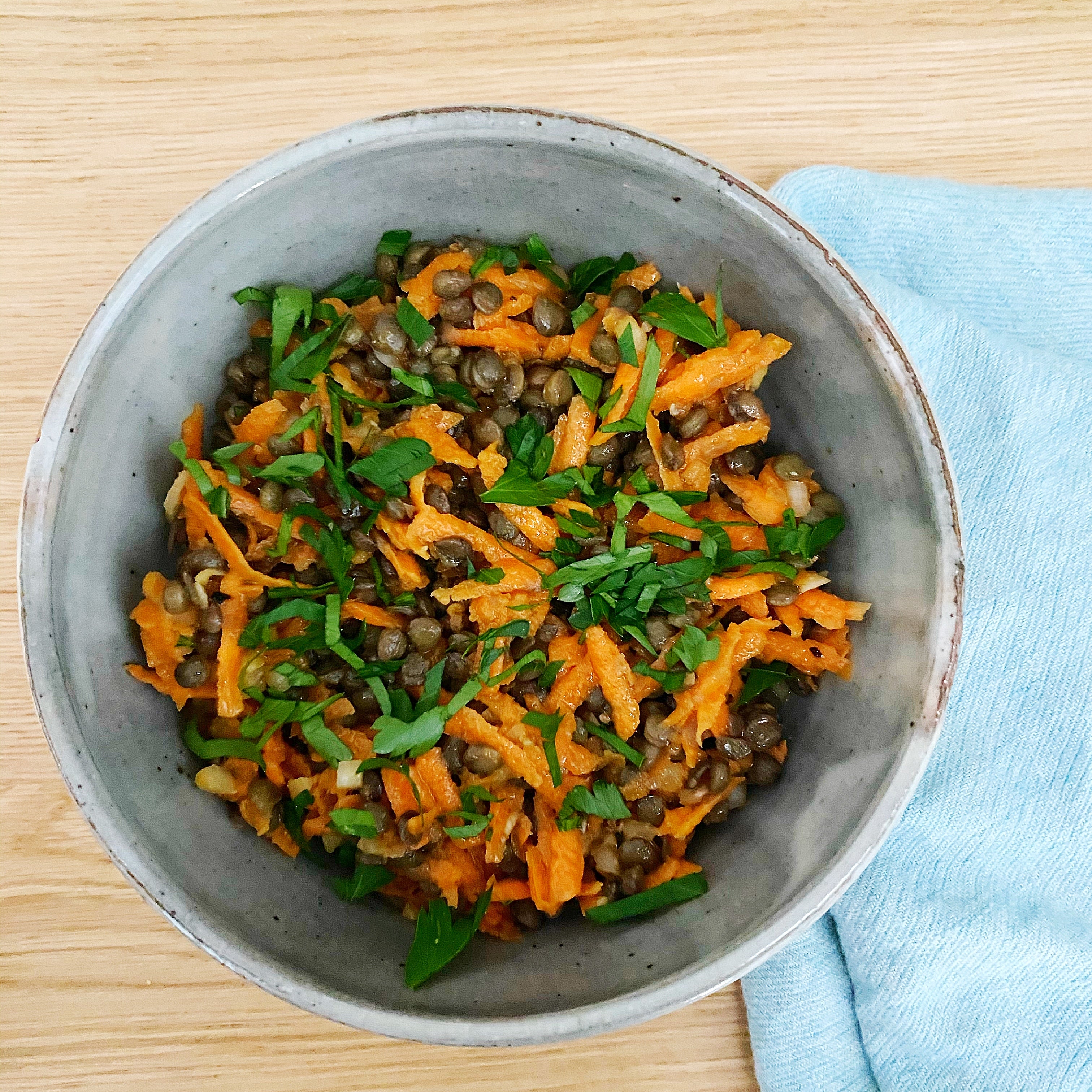 Lentil & Carrot Salad