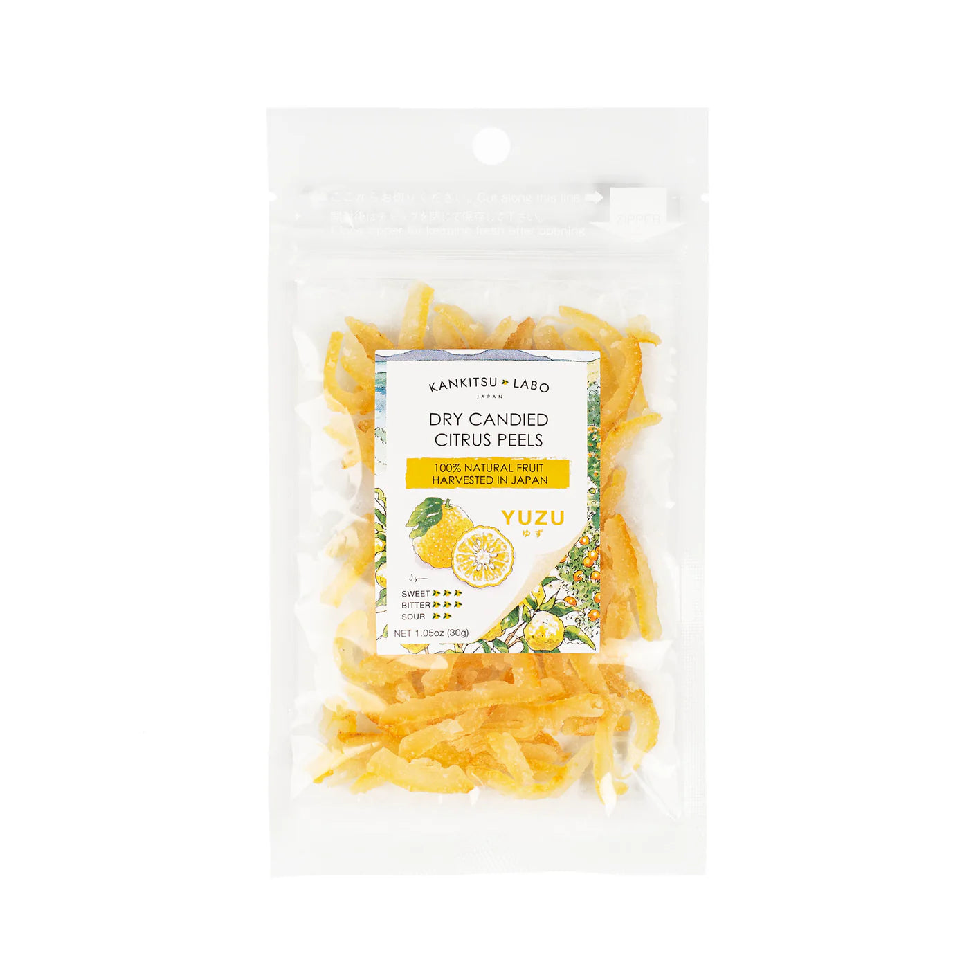 Dried Candied Yuzu Peel