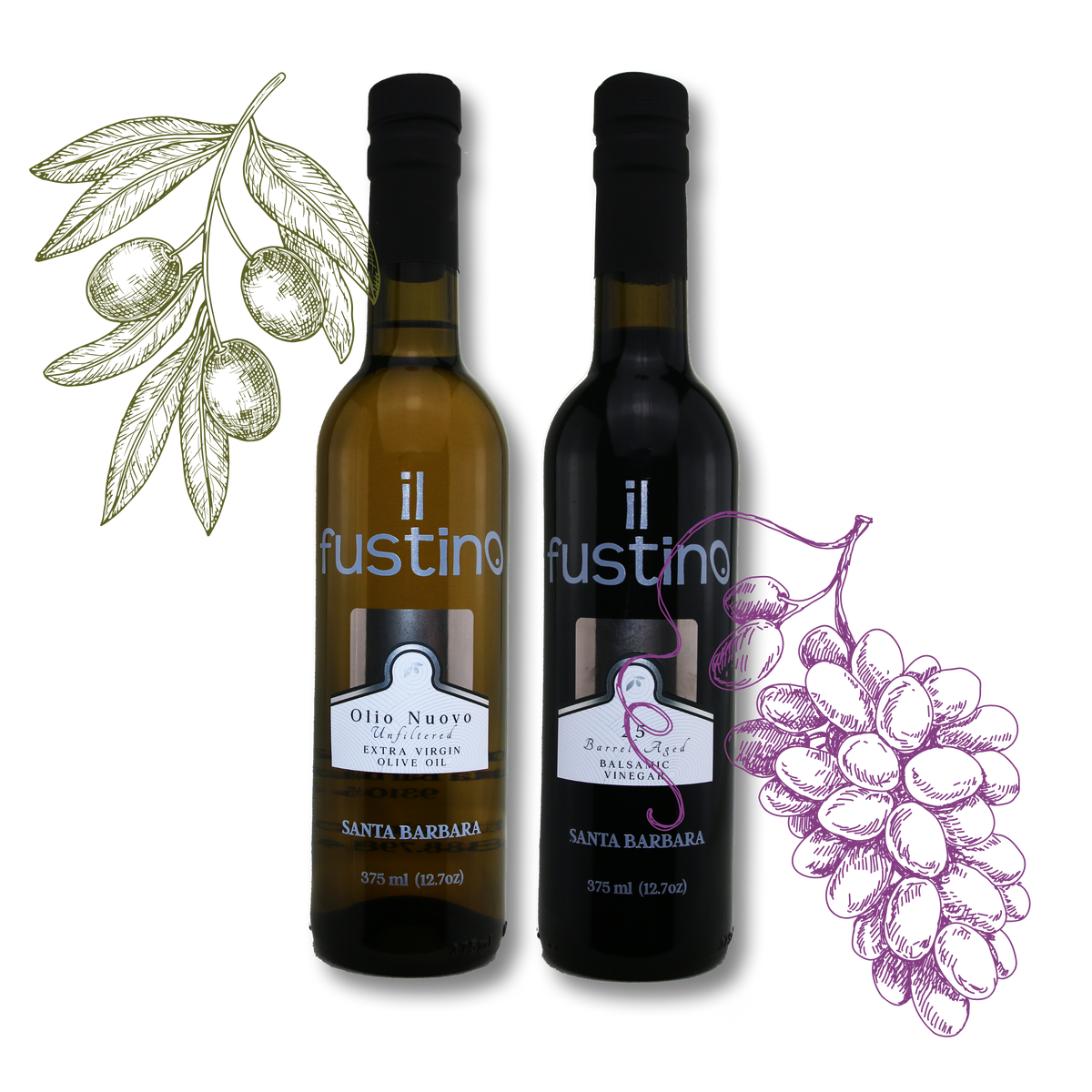 Olio Nuovo EVOO & 25 Barrel-Aged Balsamic