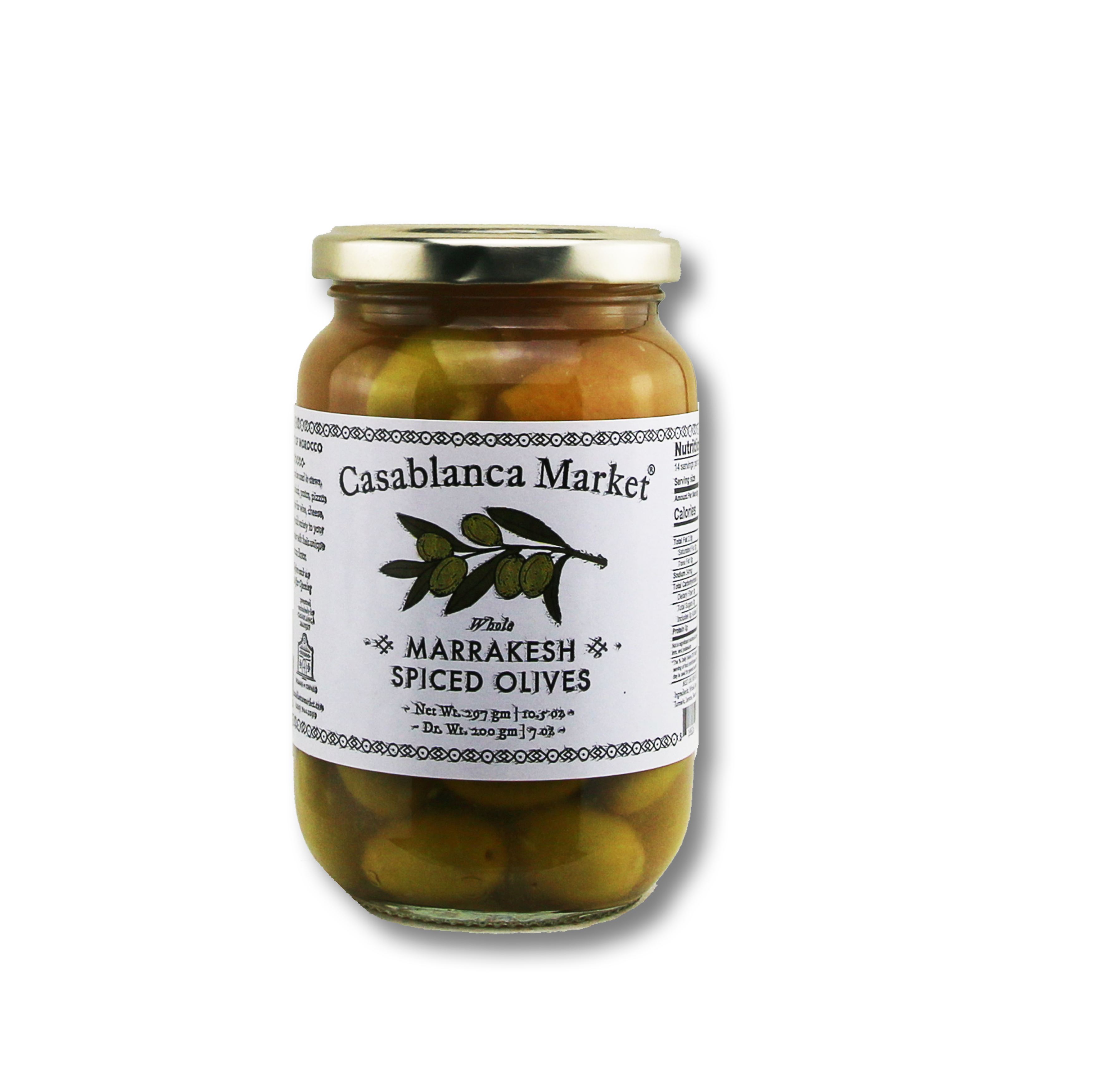 Marrakesh Spiced Green Olives